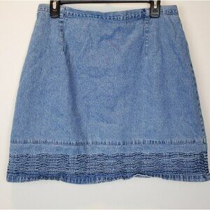 Route 66 Denim Blue Jean mini skirt Size 17\18